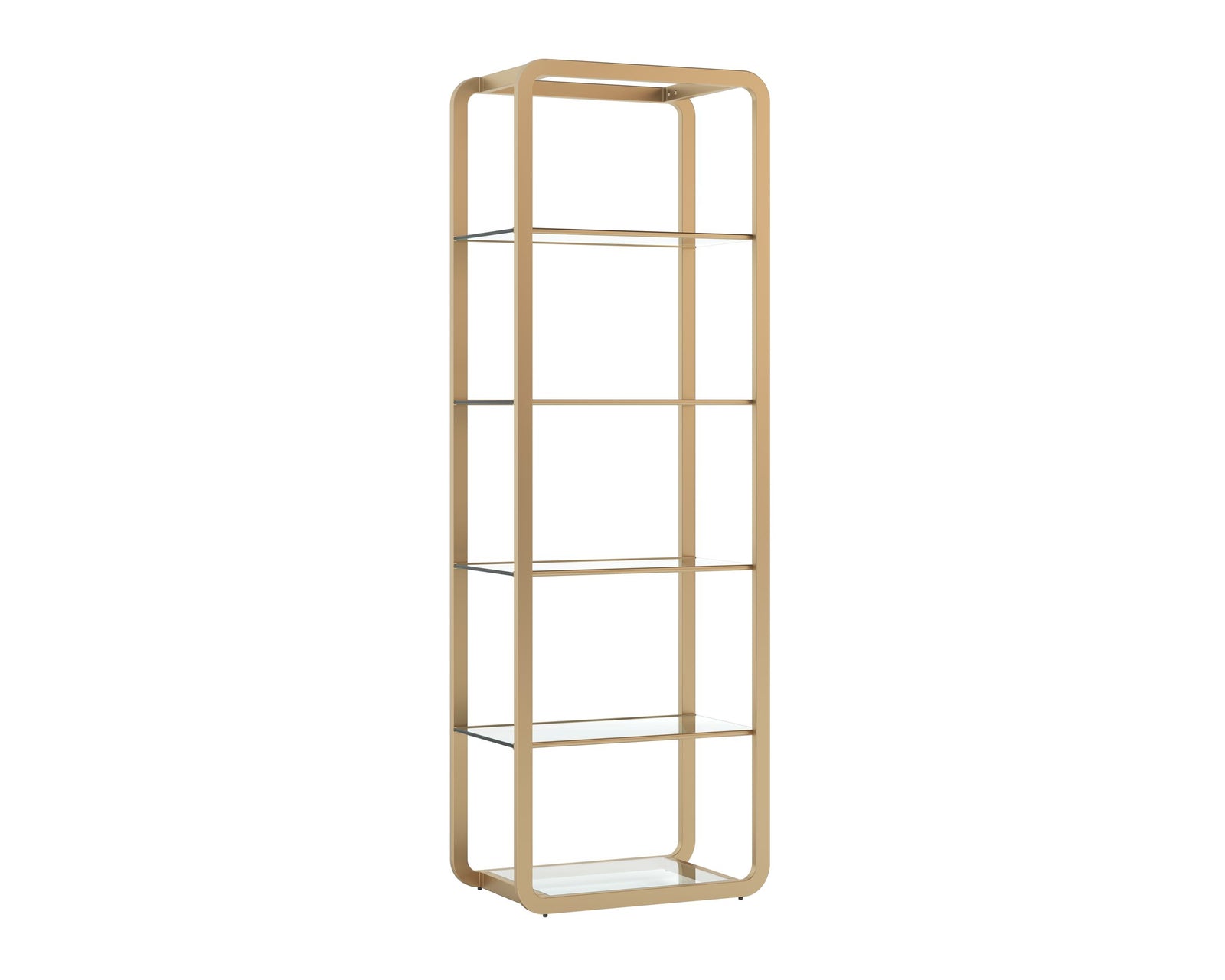 Small - Gold / Clear
