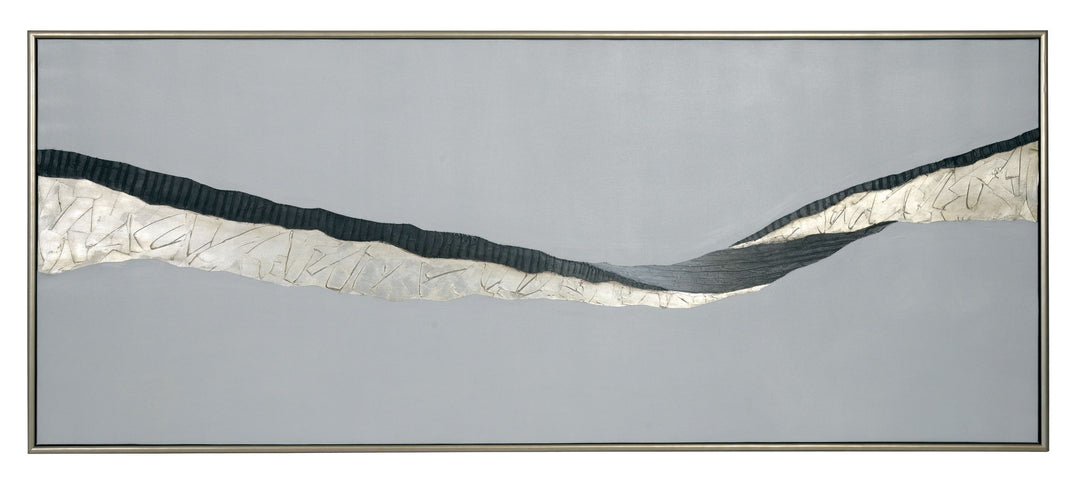72" X 30" - Silver Floater Frame