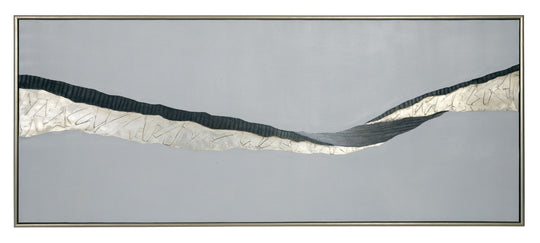 72" X 30" - Silver Floater Frame
