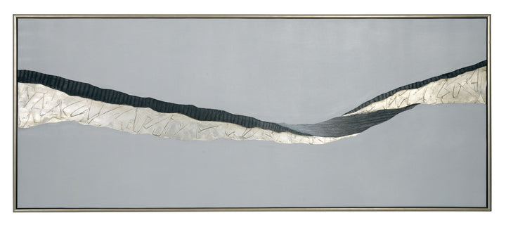 72" X 30" - Silver Floater Frame