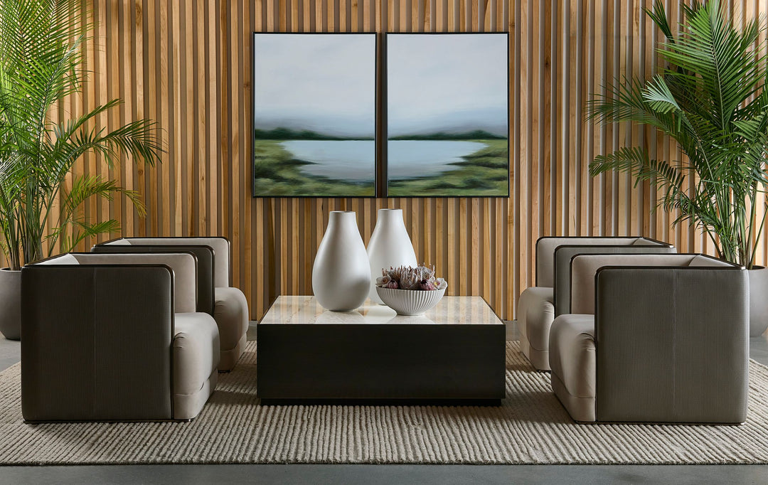 36" X 48" - Black Floater Frame