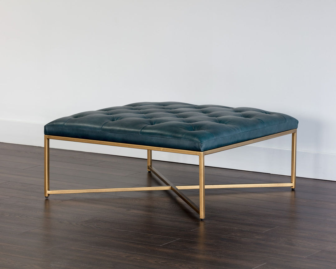 Antique Brass - Vintage Peacock Leather