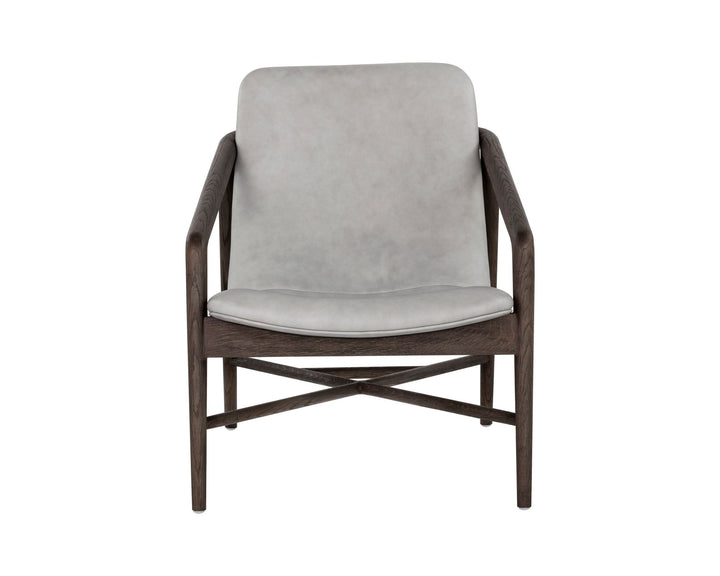 Distressed Brown - Saloon Light Grey Leather