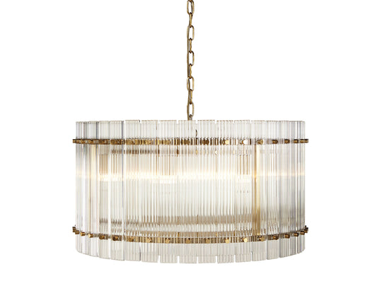 Small - Brass - Clear