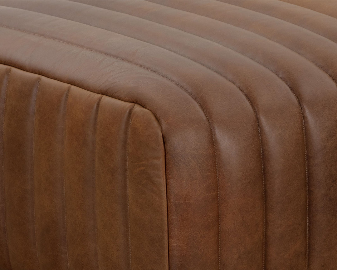 Rectangular - Lucia Tobacco Leather