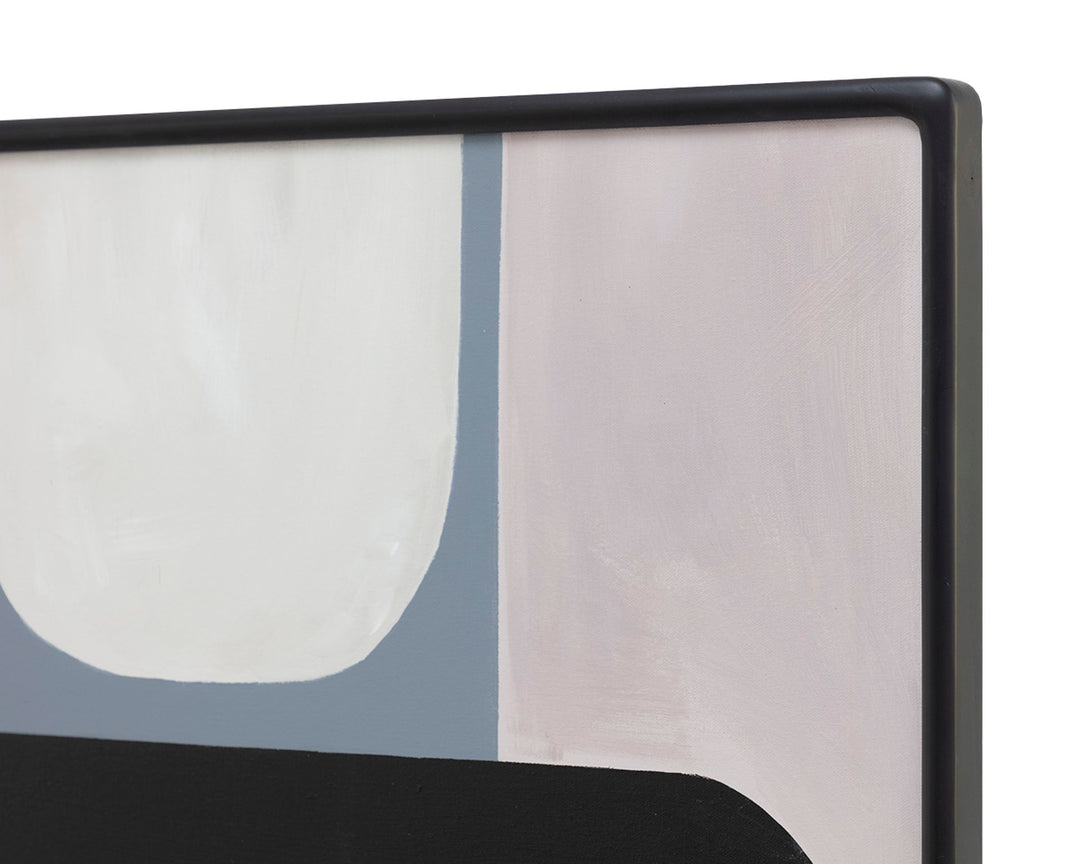 28" X 66" - Black Floater Frame