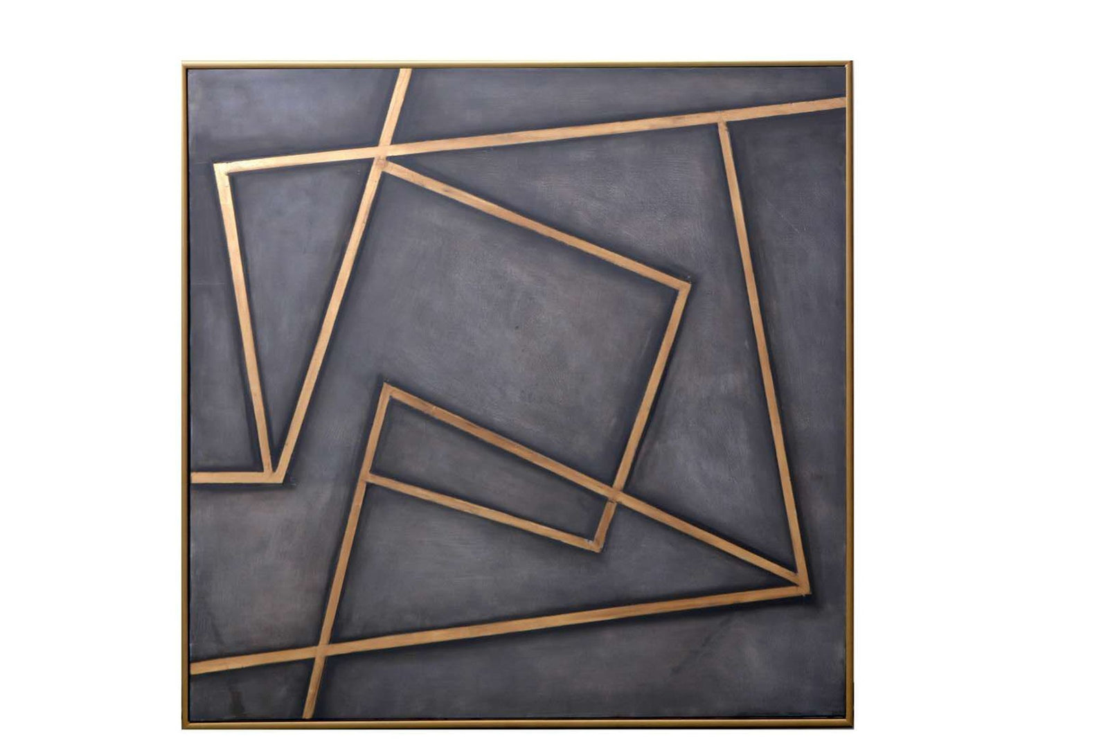 60" X 60" - Gold Floater Frame