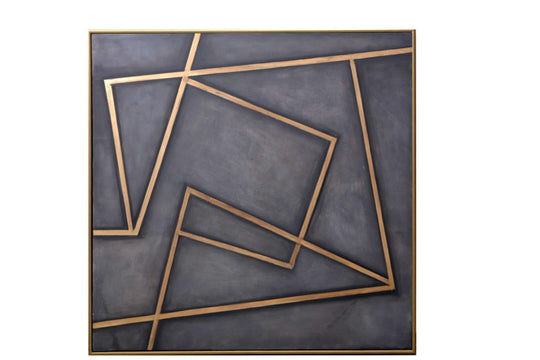 60" X 60" - Gold Floater Frame