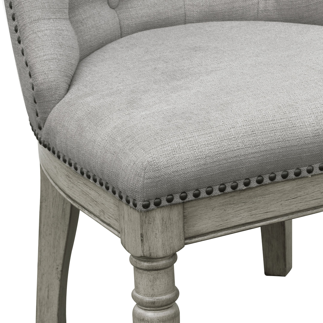Madison Ridge Bluff Grey Host Chair - Set of 2 - P091275