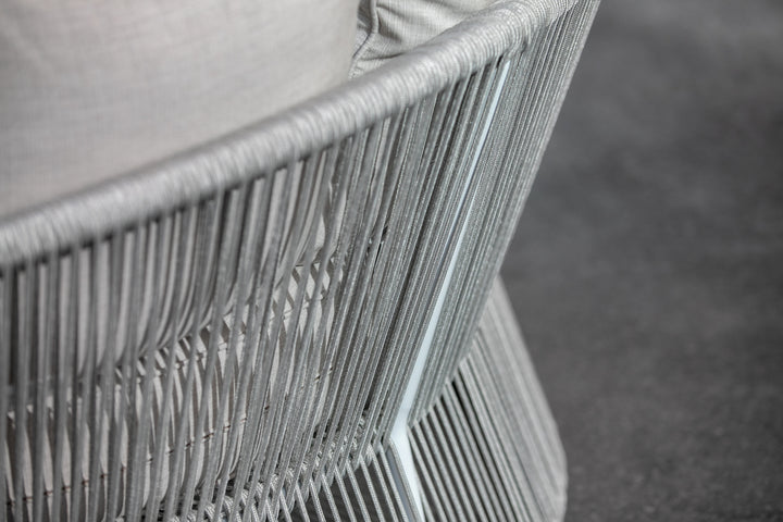 Miami Daybed in Dupione Celeste w/ Self Welt