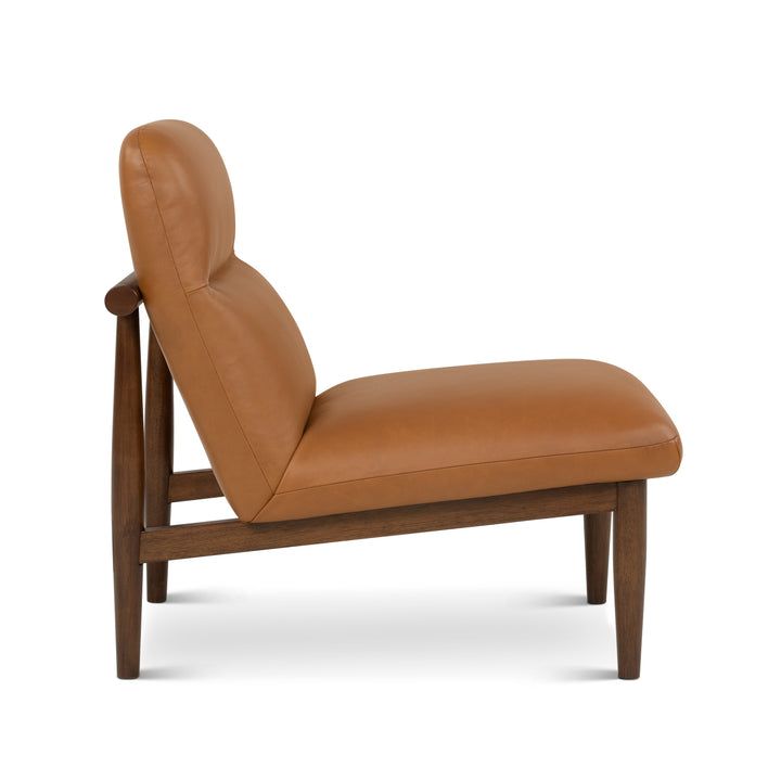 Hudson Leather Accent Chair