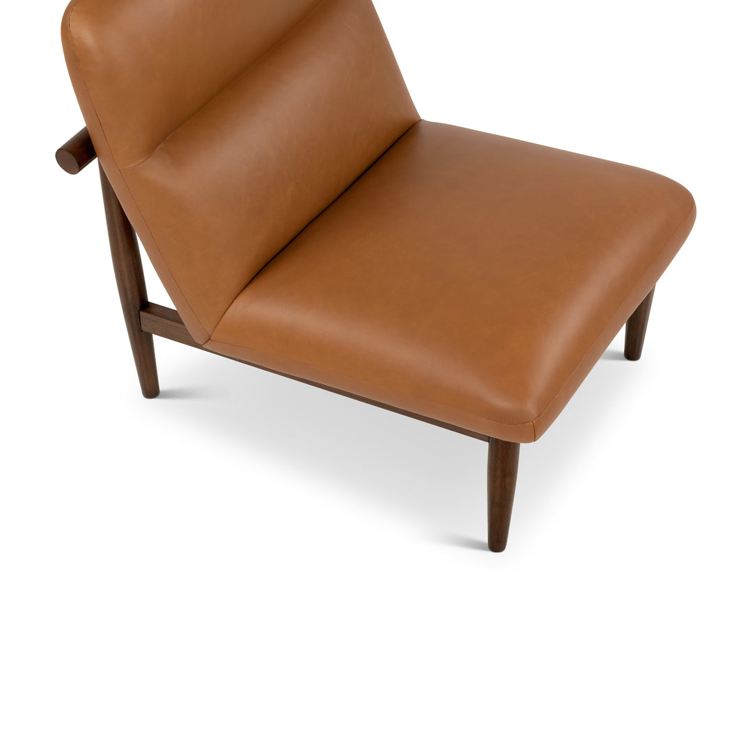 Hudson Leather Accent Chair