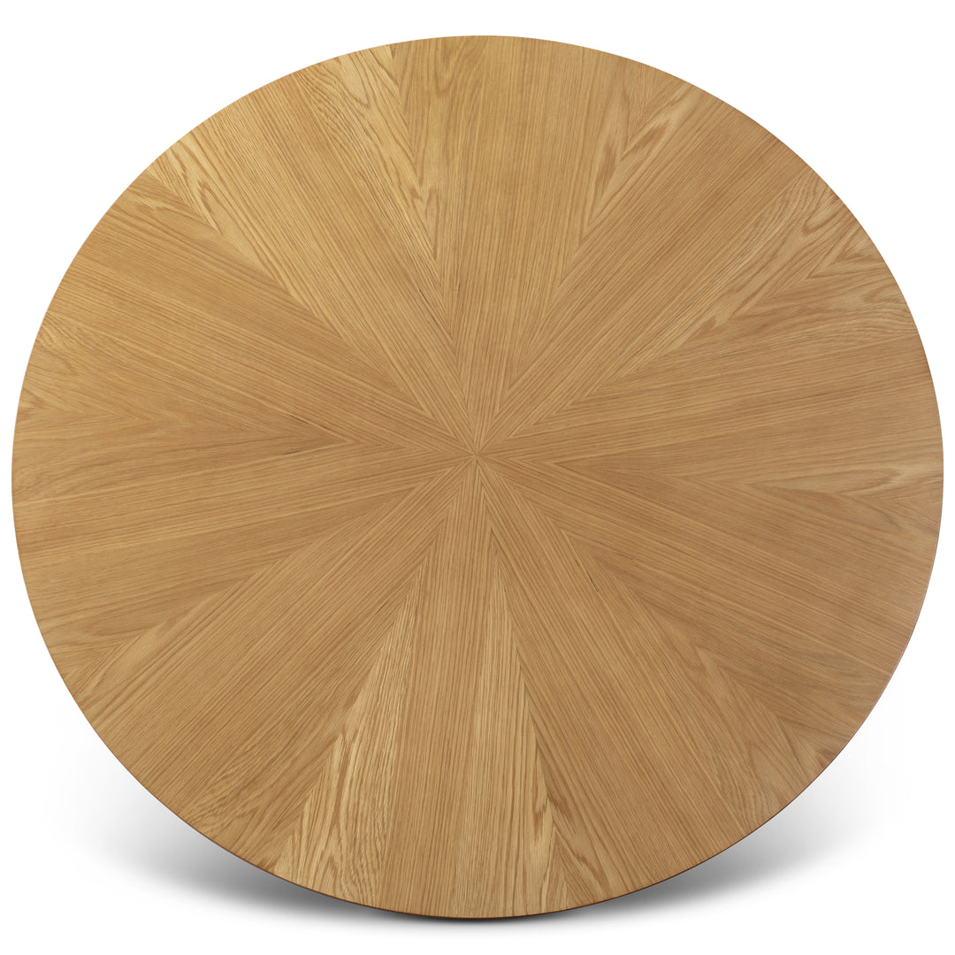 Mona Round Wood Top Dining Table