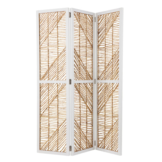 SEI Furniture Quilino Woven Room Divider/Screen DECORATIVE OBJECTS