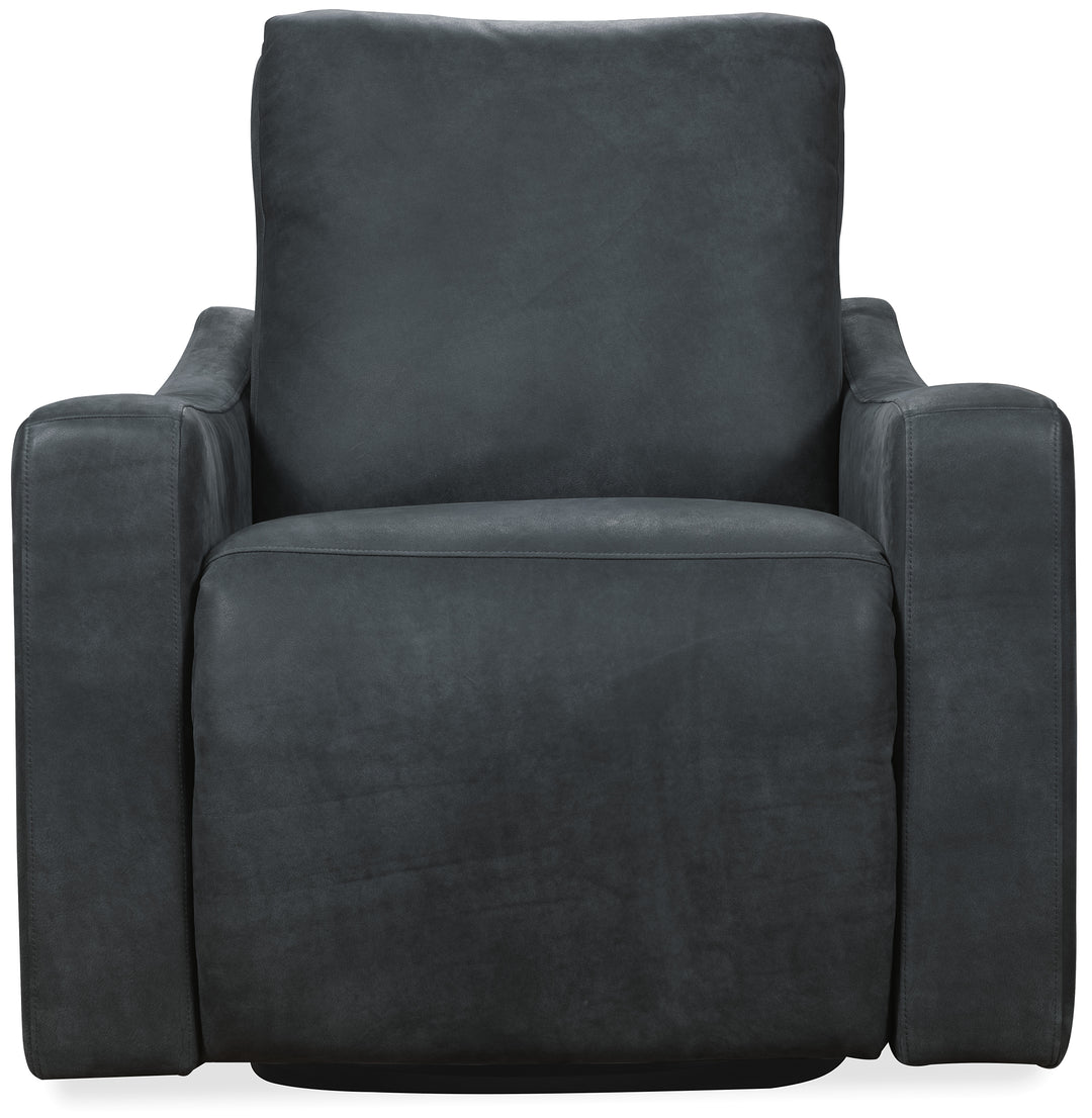 American Home Furniture Hooker Furniture Lewis Power Swivel Recliner