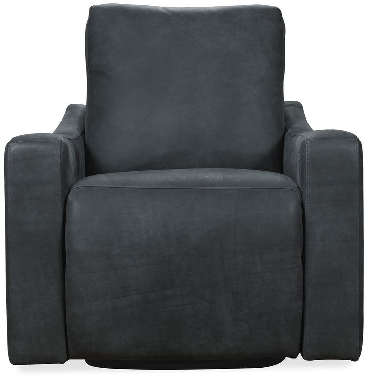 American Home Furniture Hooker Furniture Lewis Power Swivel Recliner