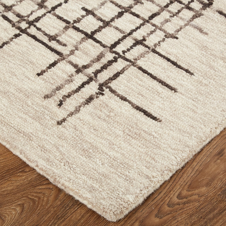 Rectangle/Beige-Brown