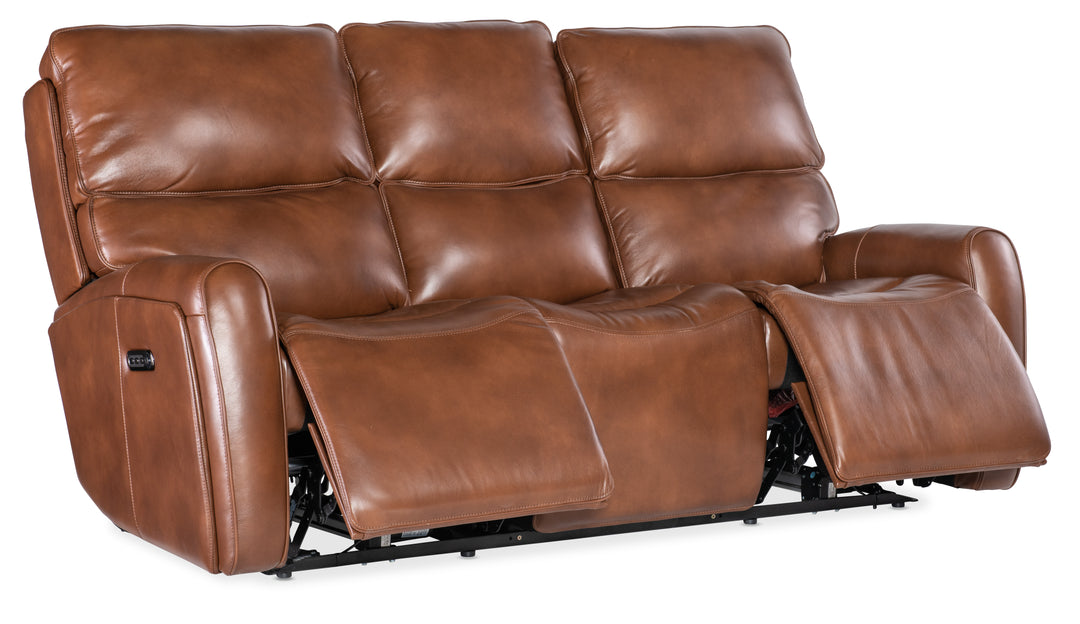 American Home Furniture | Hooker Furniture - Crosby Zero Gravity Power Sofa with Power Headrest and Lumbar