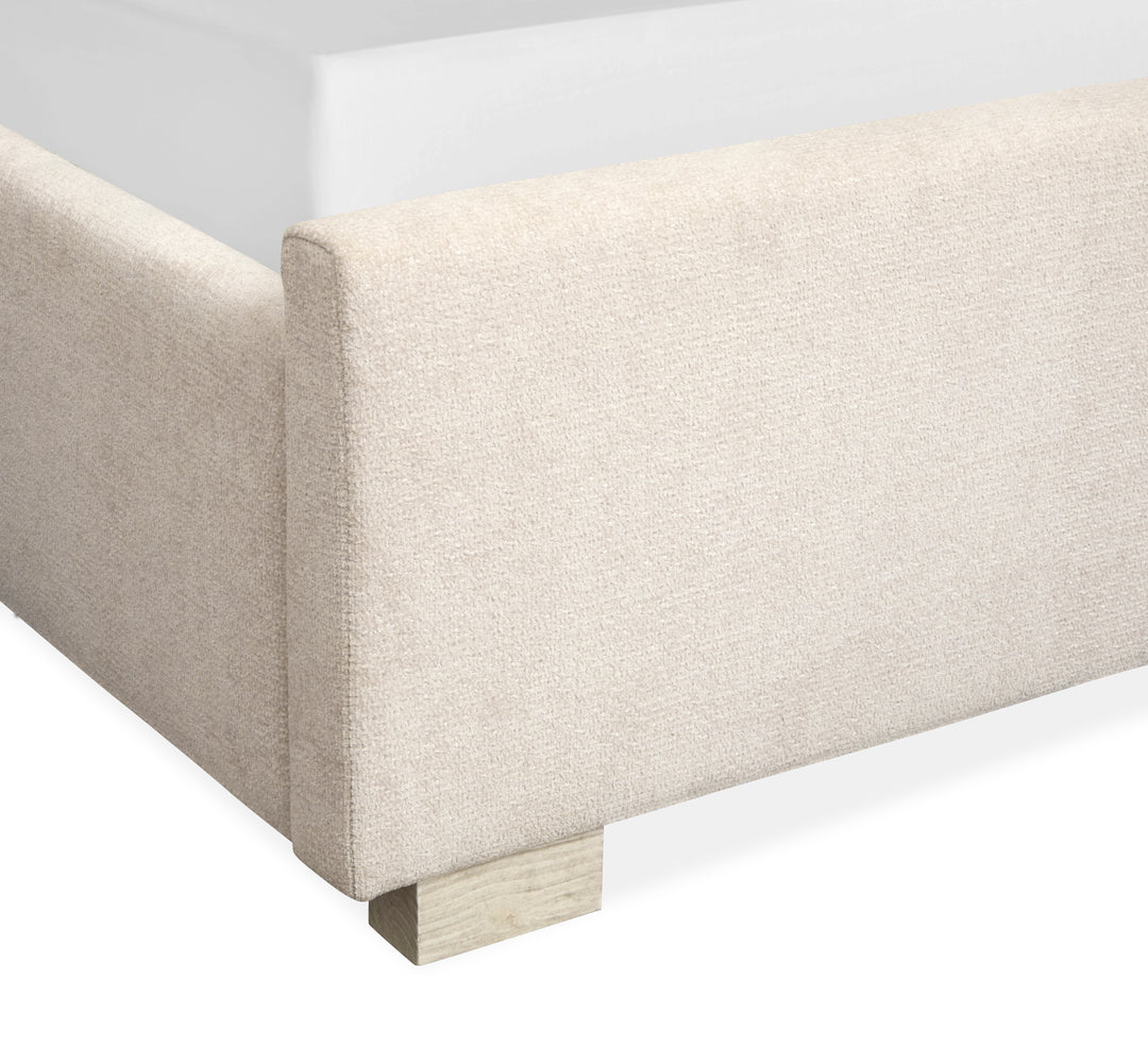 Lorelei Misty Cloud Queen Upholstered Sleigh Bed - B5893-52