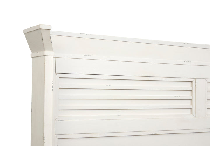 Echo Isles Sea Pearl And Driftwood California King Classic Panel Bed - B6310-77