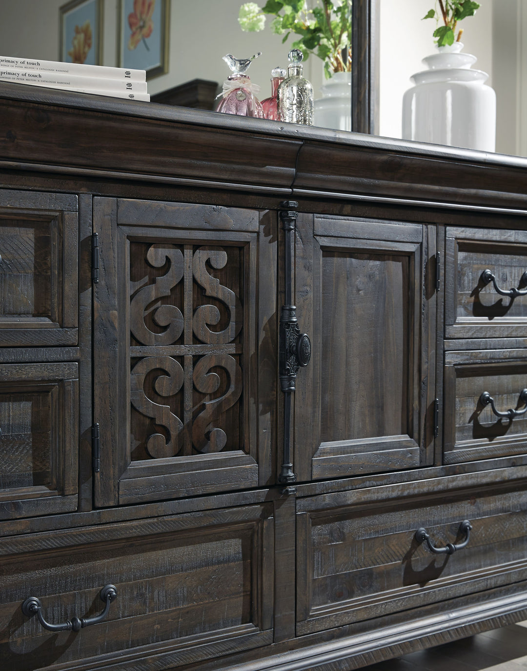 Bellamy Peppercorn Drawer Dresser - B2491-20