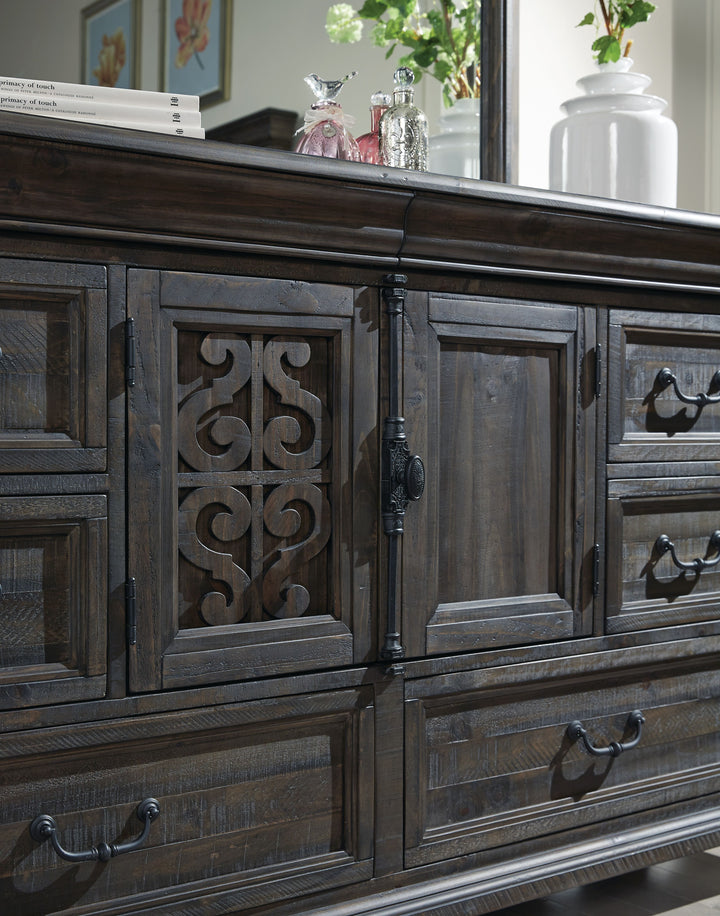 Bellamy Peppercorn Drawer Dresser - B2491-20