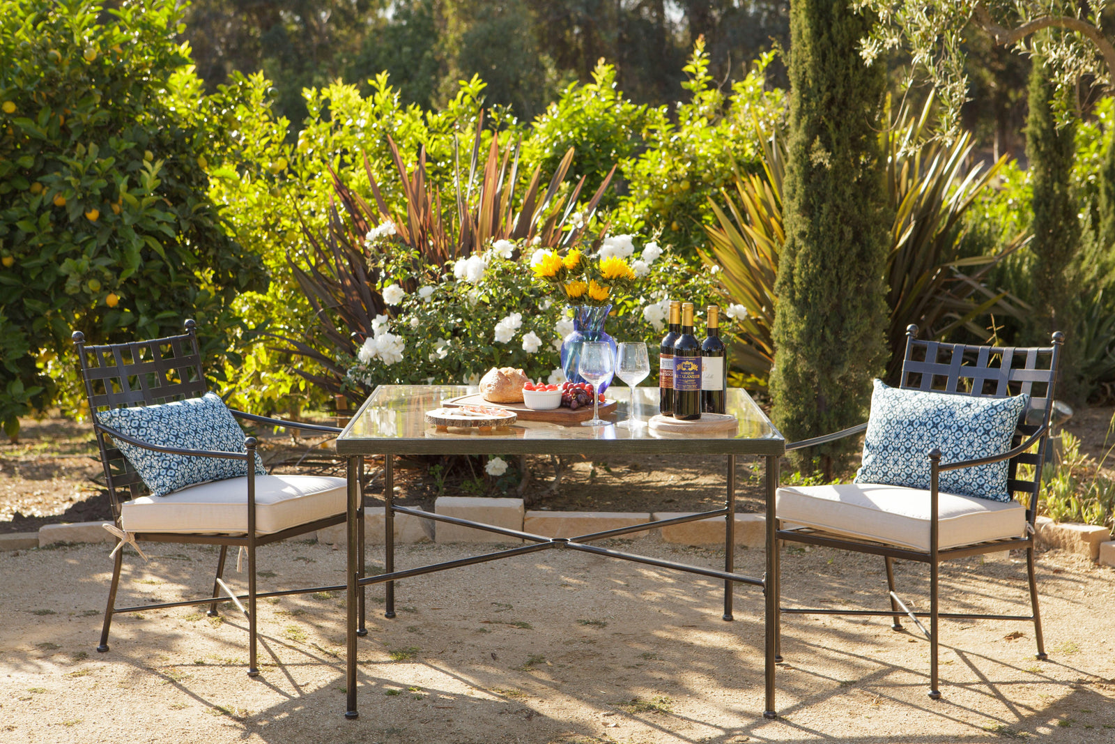Sunset West Provence 44" Dining Table OUTDOOR DINING TABLES