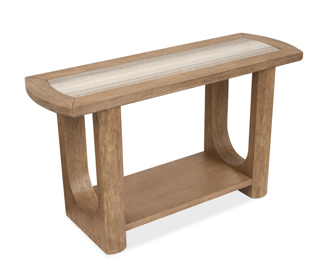Bradford Riverbed Beige Rectangular Sofa Table - T5950-73