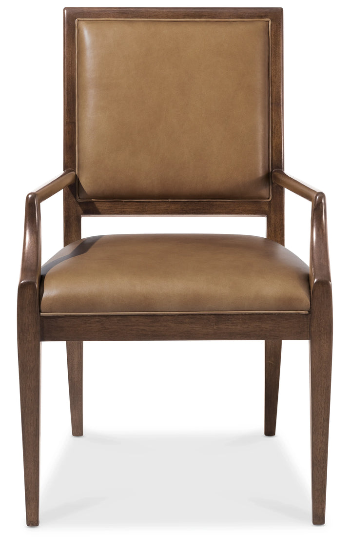 American Home Furniture Hooker Furniture Archives Leather Arm Chair - Set of 2
