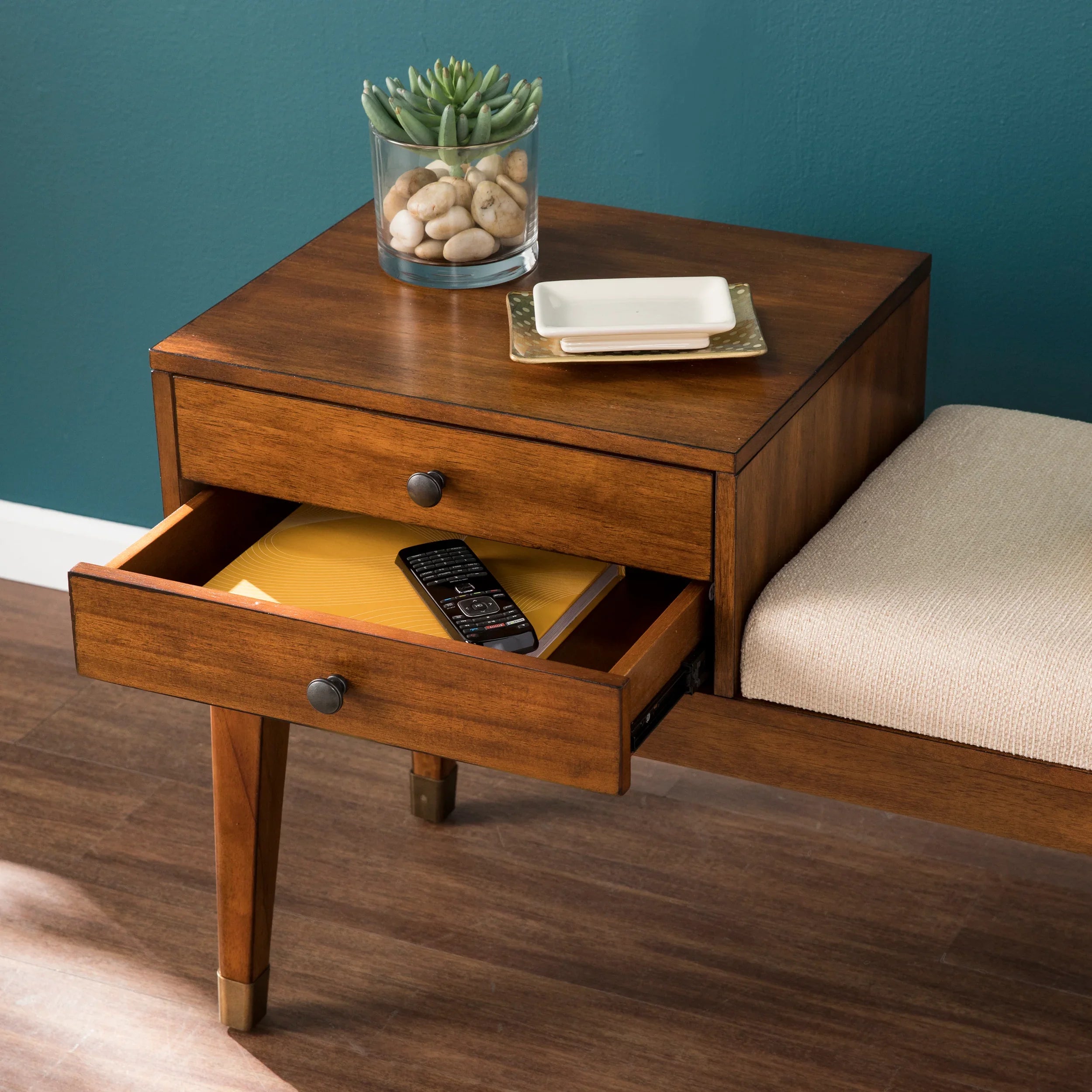 SEI Furniture Rhoda Bench - Thumbnail 5