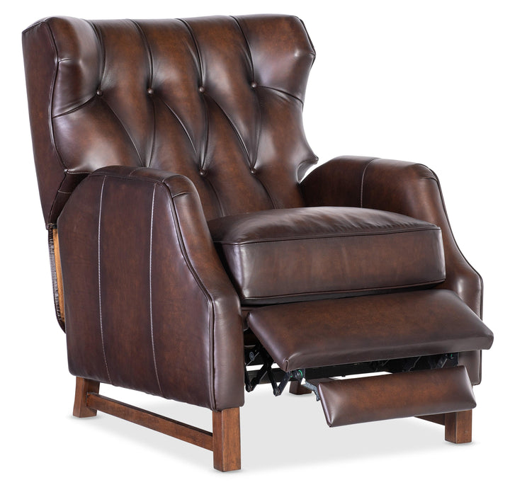 American Home Furniture Hooker Furniture Henderson Press Back Recliner