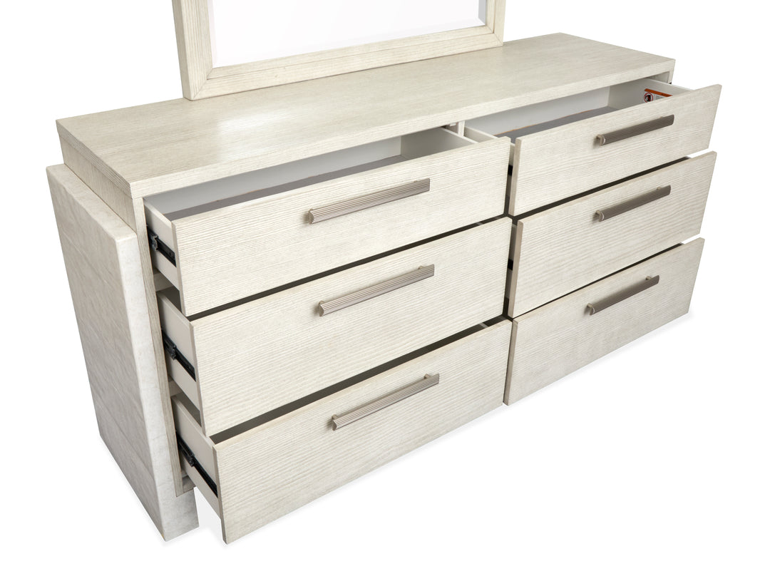 Lorelei Misty Cloud Double Drawer Dresser - B5893-22