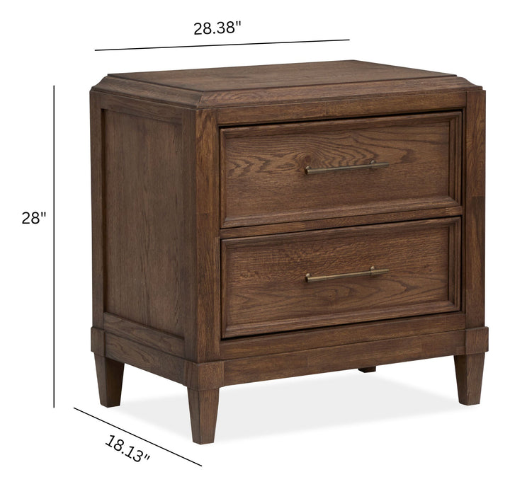 Groveland Park Antique Coffee Drawer Nightstand - B6532-01