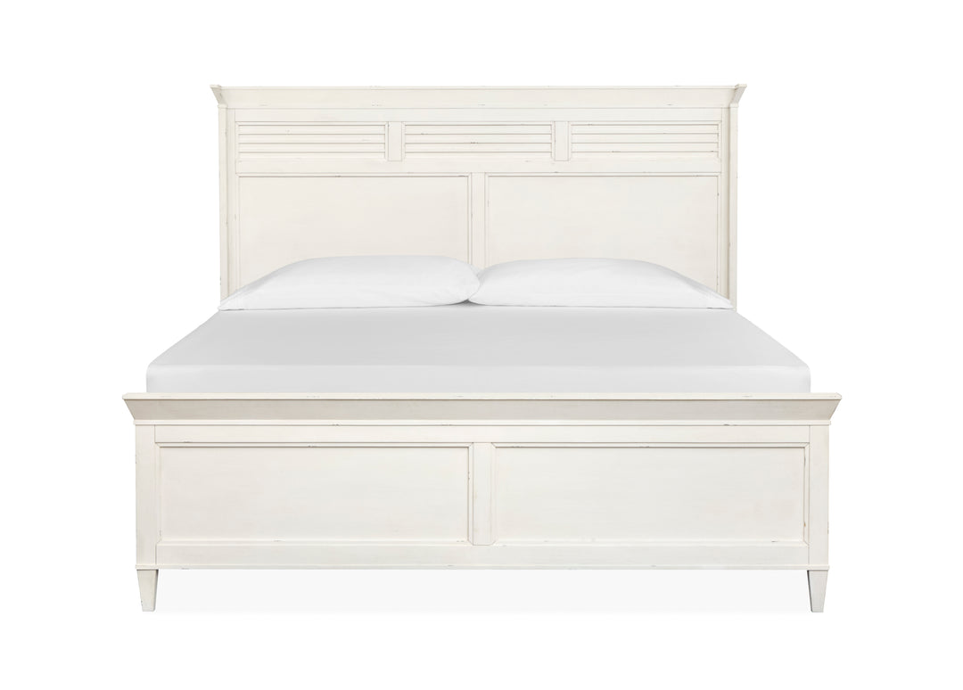 Echo Isles Sea Pearl And Driftwood California King Classic Panel Bed - B6310-77