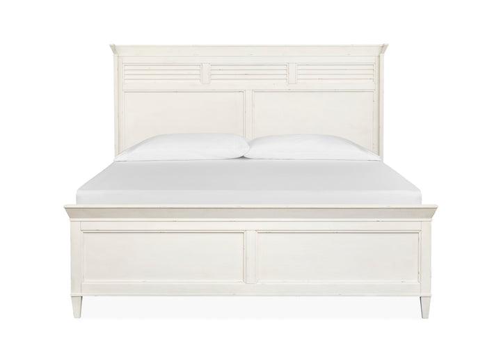 Echo Isles Sea Pearl And Driftwood California King Classic Panel Bed - B6310-77