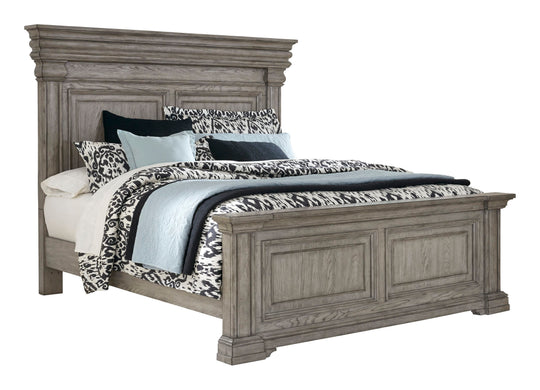 Madison Ridge Heritage Taupe California King Panel Bed - P091-BR-K5