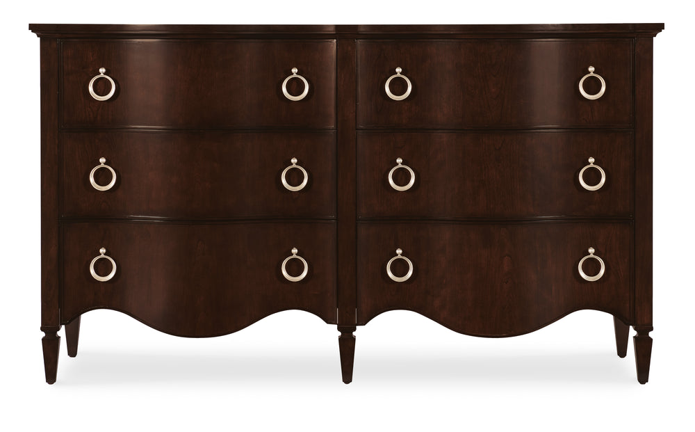 American Home Furniture | Hooker Furniture - Bella Donna Six-Drawer Dresser