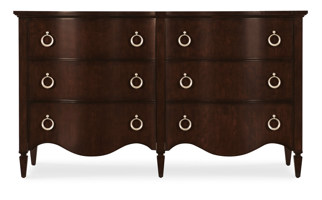 American Home Furniture | Hooker Furniture - Bella Donna Six-Drawer Dresser