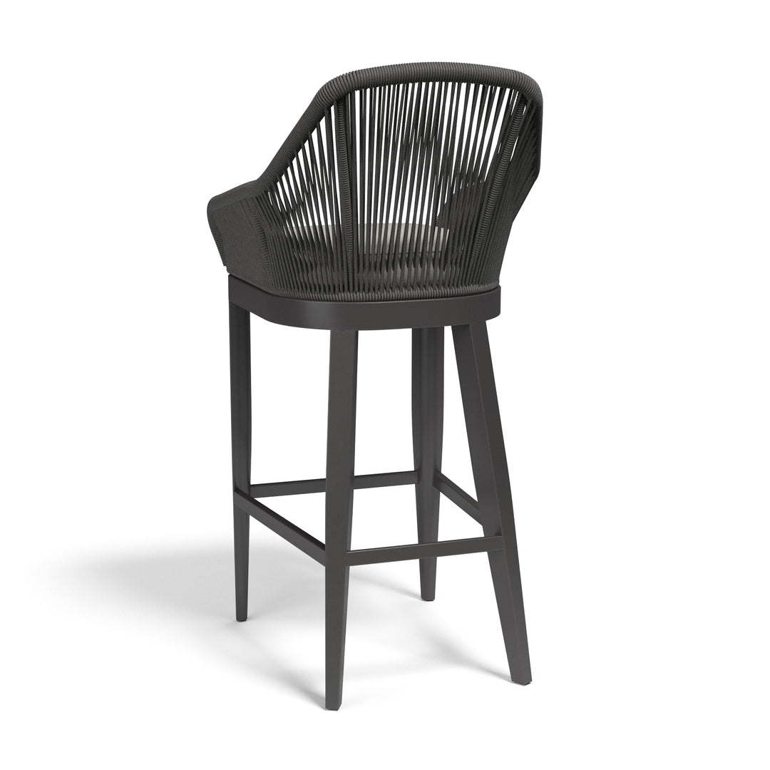 American Home Furniture | Sunset West - Milano Barstool in Echo Ash w/ Self Welt