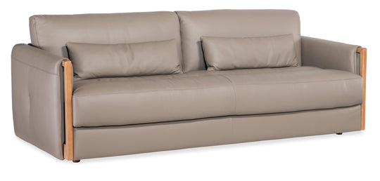 42.00L x 91.00W x 34.25H/Light wood finish