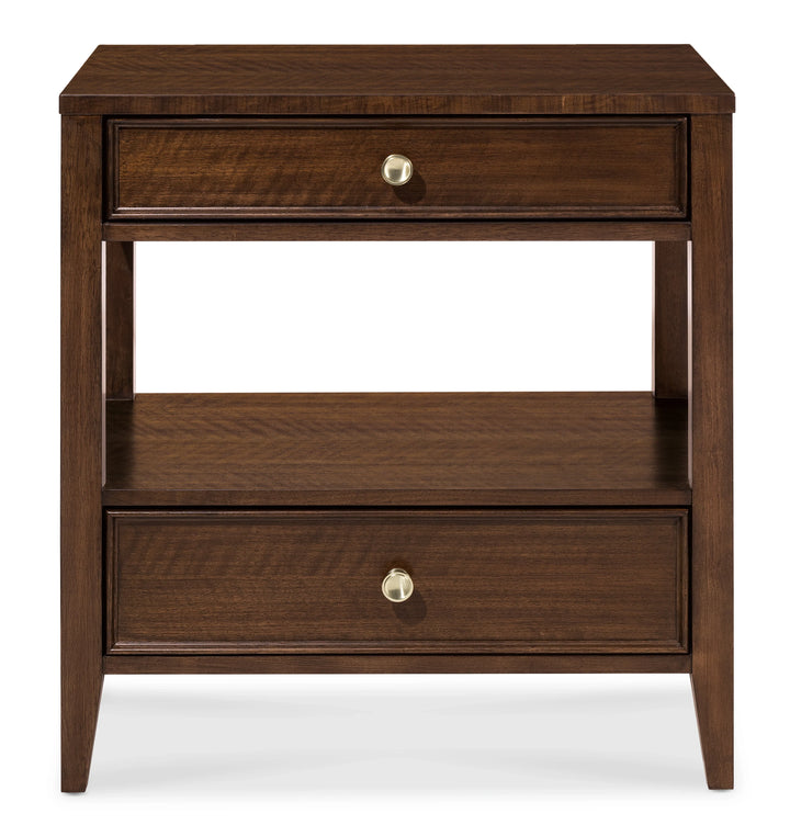 19.00"D x 28.00"W x 30.00"H/Dark Wood-Figured Quartered Walnut Veneer