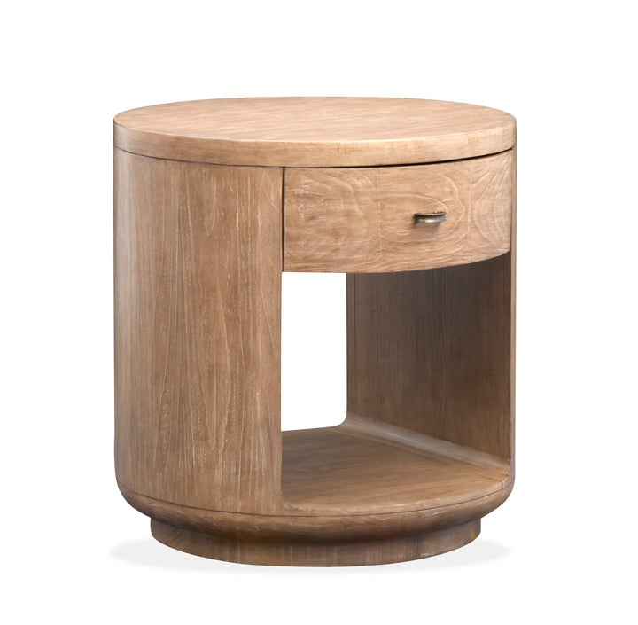 Sanford Chateau Brown Round End Table - T6318-05