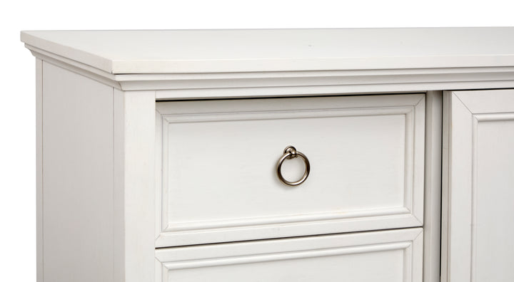 Juniper Hill Whisper White Door Chest - B6478-13
