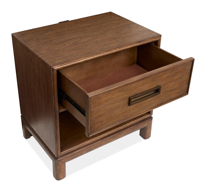 Ridgefield Russet Open Nightstand - B6436-05