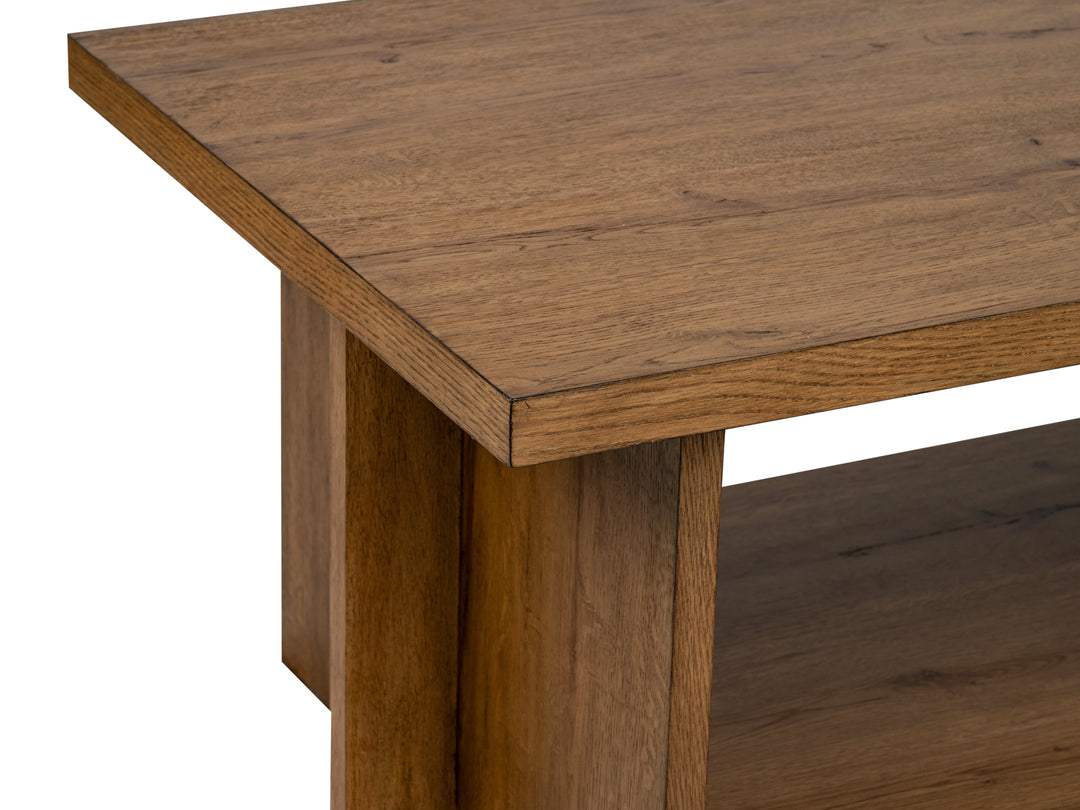 Marcel Brown Rectangular Cocktail Table - T6378-43