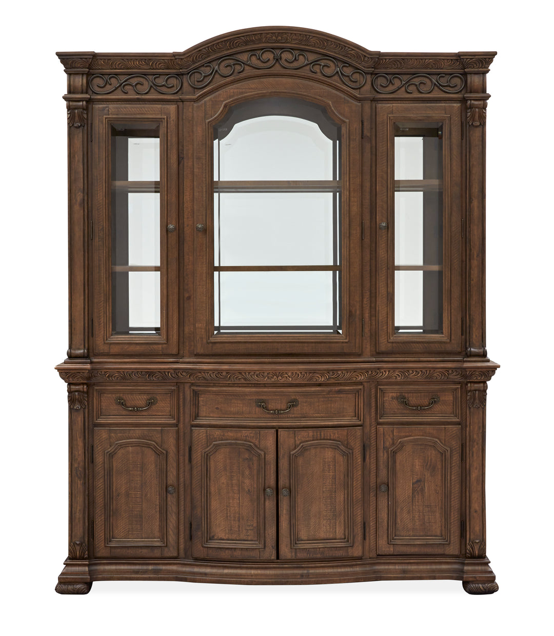 Durango Willadeene Brown Buffet With Hutch - D5133-14H