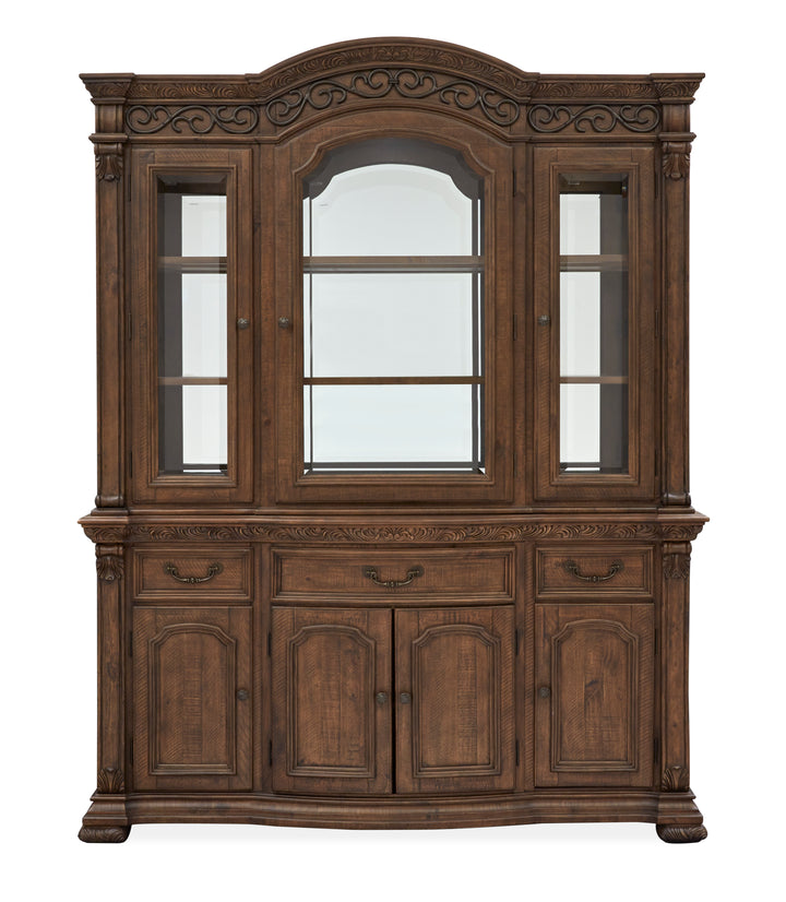 Durango Willadeene Brown Buffet With Hutch - D5133-14H