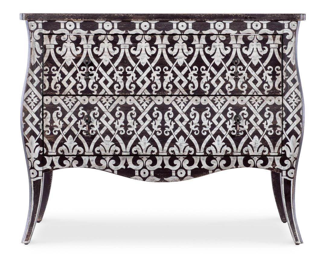 American Home Furniture | Hooker Furniture - Americana Two-Drawer Bombay Accent Chest