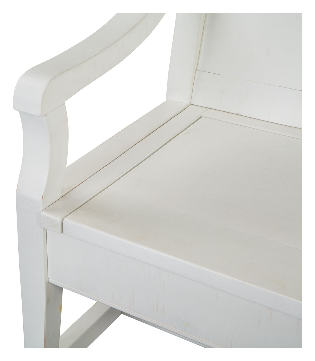 Heron Cove Chalk White And Dovetail Grey Bench - D4400-79