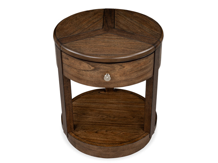 Connolly Brown Drawer End Table - T6499-16